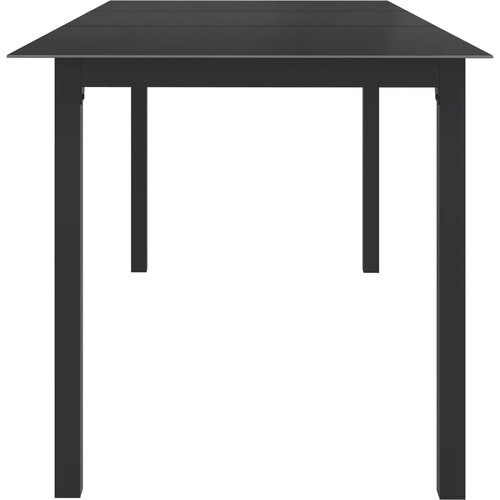  9-dijelni vrtni blagovaonski set aluminijski antracit Slike