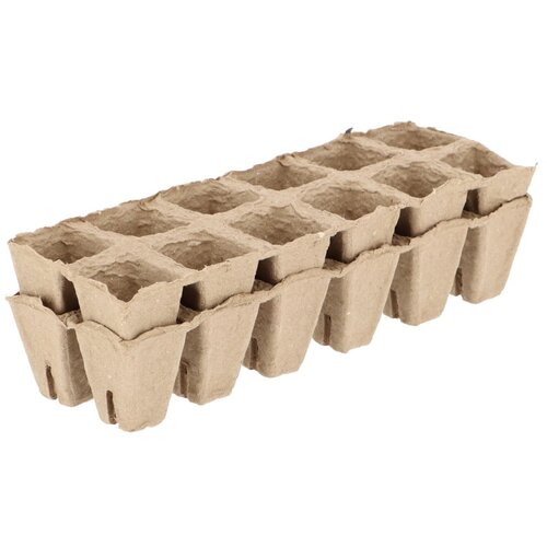 Esschert Design Komplet 4 sadilnih lončkov Eco, 27,5 x 8,8 cm Slike