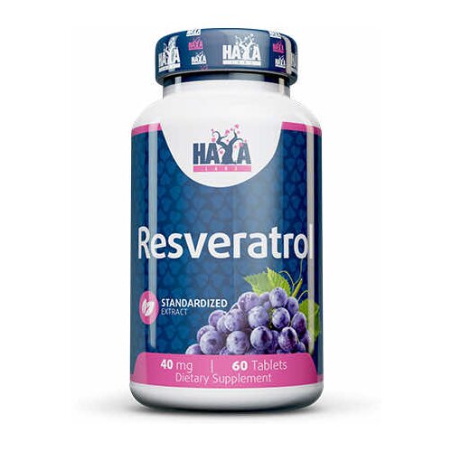 HAYA Resveratrol 40 mg, 60 kapsula Cene