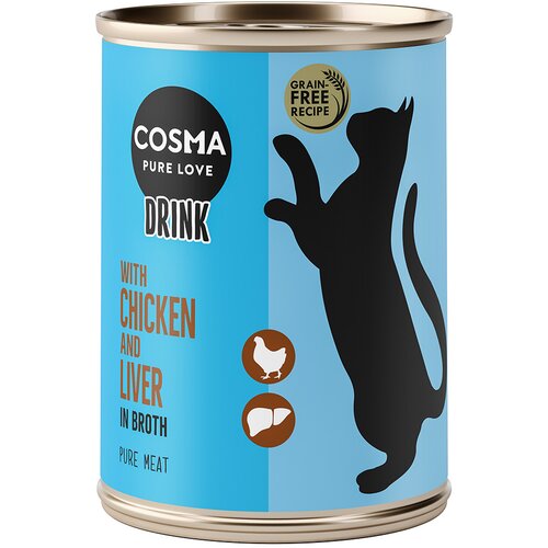 Varčno pakiranje Cosma Drink 24 x 100 g  - Pi&scaron;čanec s pi&scaron;čančjimi jetri Cijene