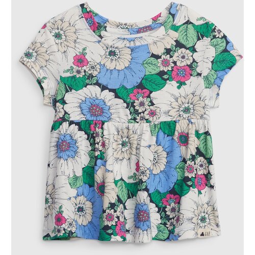 GAP Children's Flowered T-shirt - Girls Slike