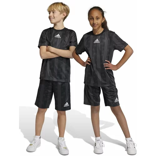 Adidas Otroške kratke hlače U BLUV SH črna barva