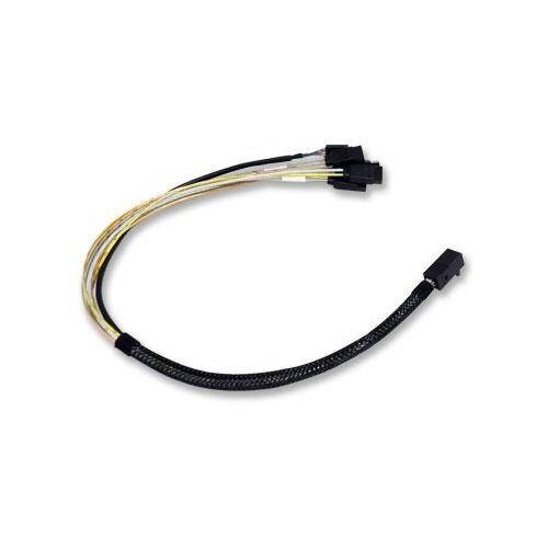 Broadcom L5-00219-00 kabelski vmesnik / adapter za spol SFF-8643 4 x SATA črn trdi disk priključni kabel, (20416614) Slike