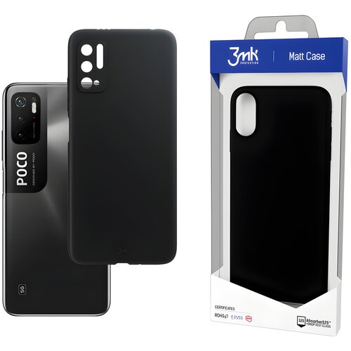 3mk Matt case ovitek za Xiaomi Poco M3 Pro - Črna Cene