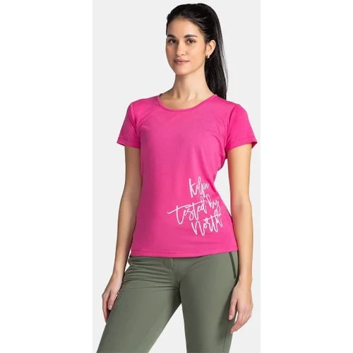 Kilpi Women's technical T-shirt GAROVE-W Pink