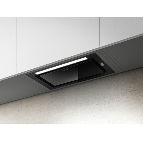 Elica napa HIDDEN 2.0 @ - INOX / CRNO STAKLO,90 cm Cijene