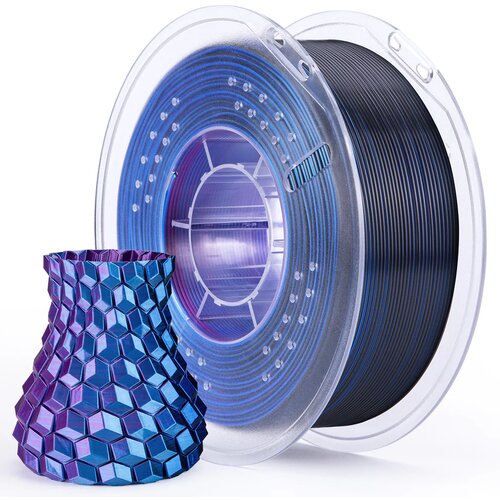 Elegoo PLA Silk Blue Purple Black - 1,75 mm / 1000 g Cene