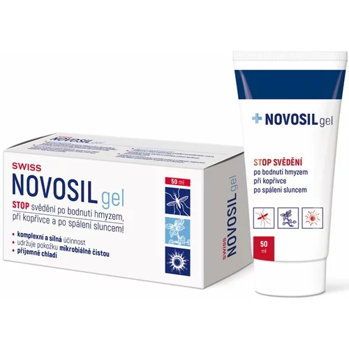 Swiss Novosil pomirjajoči gel po pikih insektov 50 ml