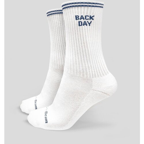 GymBeam Čarape GymRat 3Pack White Slike