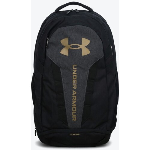 Under Armour UA Hustle 5.0 Backpack, Black/Heather/Metallic Gold, (20503508) Slike