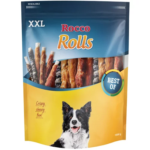Rocco Rolls XXL pakiranje - Miješano pakiranje 2 x 1 kg: pileća prsa, pačja prsa, riba