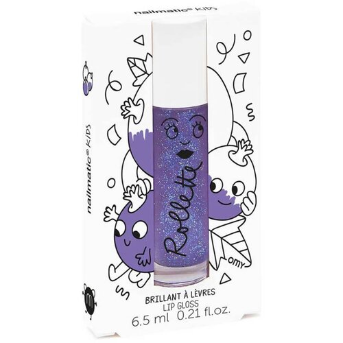 Nailmatic Kids Rollette sjajilo za usne za djecu nijansa Blackcurrant 6,5 ml Cijene