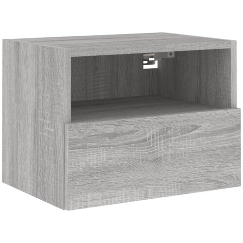 Maison Chic Stenska TV omarica - TV stojalo - Televizijska omarica siva sonoma 40x30x30 cm inženirski les, (21699900) Slike