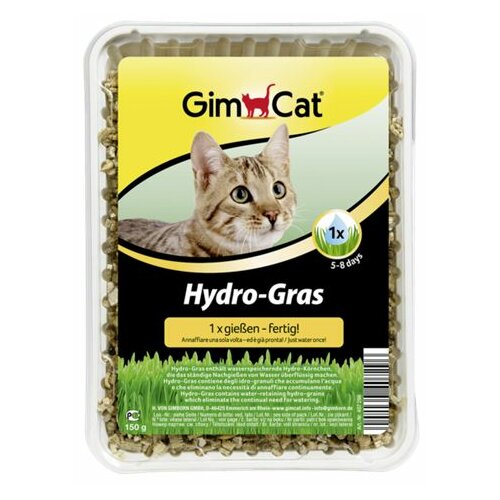 Gimborn Hydro-Grass - hidrirana trava za mačke 100gr Slike