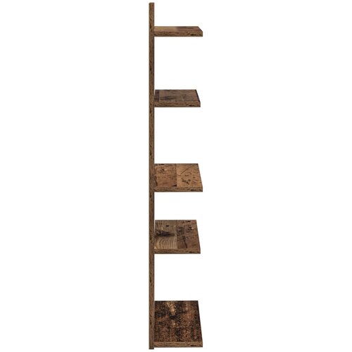  Floating polica za zid Staro drvo 48,5 x 15 x 101 cm Slike