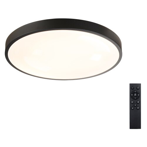  Brilagi - LED prigu&amp;scaron;iva svetiljka GLASS POOL DOUBLE LED/48W/230V 40 cm crna + daljinski upravljač Slike