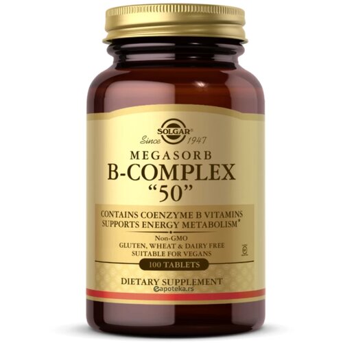 Solgar vitamin b complex 50 A100 Slike