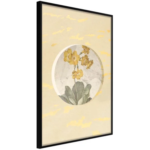  Poster - Flowers and Marble 30x45