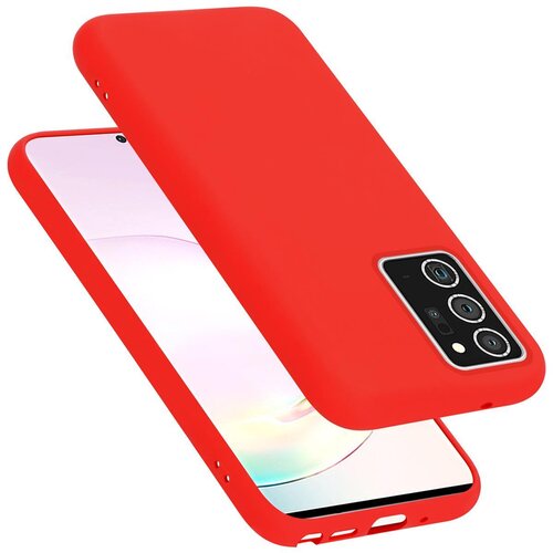 Cadorabo Ohišje, združljiv s Samsungom v tekoči rdeči barvi - zaščitni pokrov iz fleksibilnega silikona TPU, (20586583) Cene