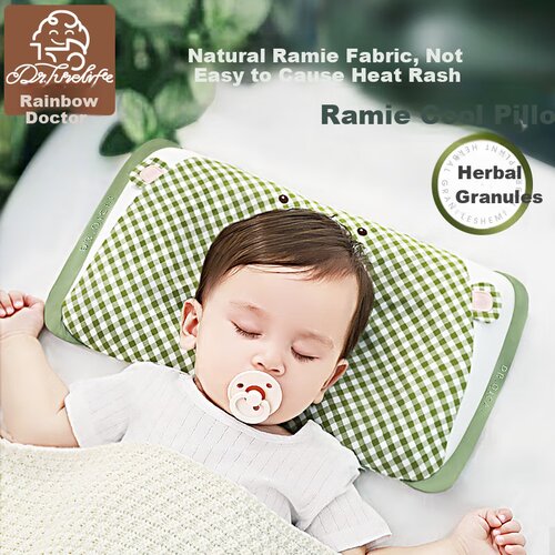  Qicaiboshi Jastuk za bebe, Ramie, Antibakterijski Slike