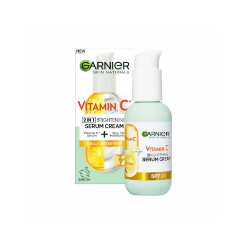 Garnier VIT C 2U1 SERUM-KREMA 50ML (1100017965) Slike