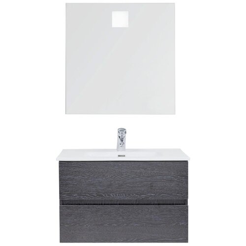 Bessagi Home moderna kopalnica matteo, črna, led Slike