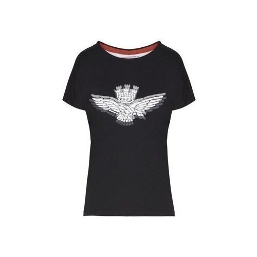 Aeronautica Militare Majice s kratkimi rokavi TS1881DJ35908 Črna Cene