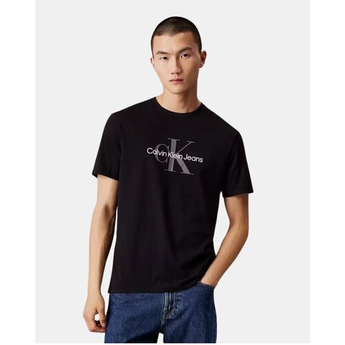 Calvin Klein Jeans Majice s kratkimi rokavi LV04RB862G Črna Slike