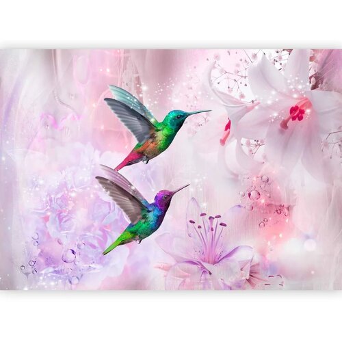  Foto tapeta - Colourful Hummingbirds (Purple) 200x140 Standard Slike