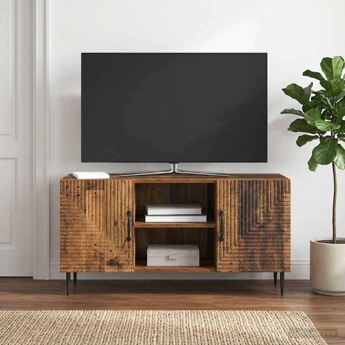  TV ormar 102 x 34,5 x 50 cm Konstruirano drvo Slike