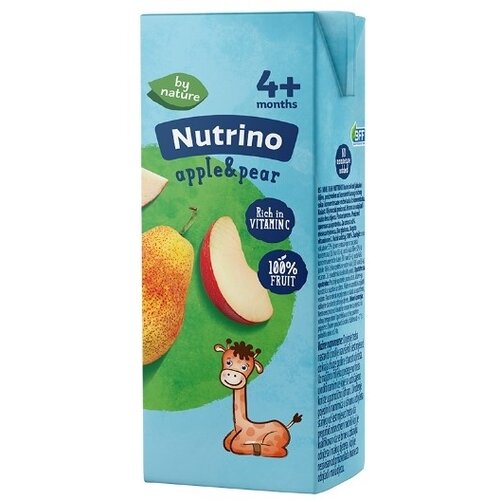 Nutrino sokić jabuka kruška 200ml Cene