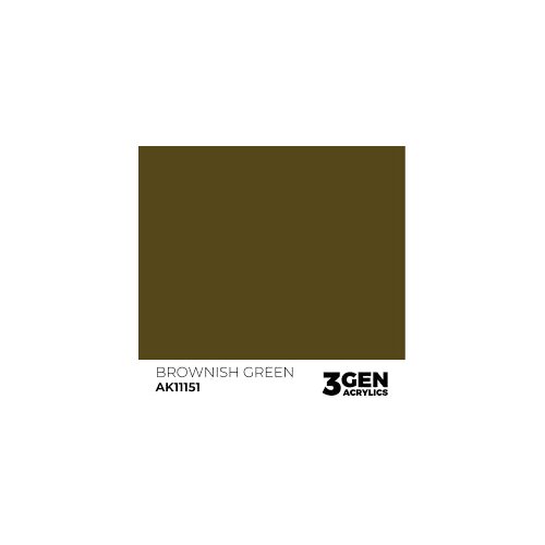 AK Interactive Brownish Green 17ml - 3rd Gen Akrilna Boja AK11151 Slike
