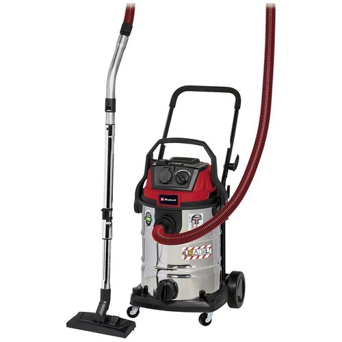 Einhell Sesalnik za vodo in paro Pro-30, 30L inox rezervoar, rdeč, (5000118452) Cene
