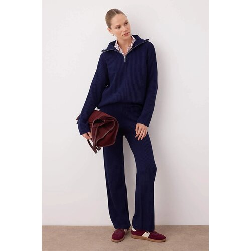 TRENDYOLMILLA ženski set duks-pantalone Twoaw26Au00020, tamnoplava Cene