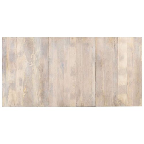  Blagovaonski stol 180 x 90 x 76 cm od masivnog drva manga Slike