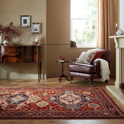 Flair Rugs Rdeča preproga 200x290 cm Gillingham &amp;ndash; Slike