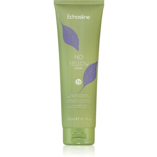 EchosLine No Yellow Mask maska za lase za nevtralizacijo rumenih odtenkov 300 ml Cene