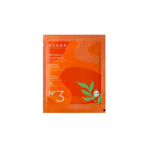GYADA Cosmetics piling i posvjetljujuća maska u maramici br.3 Slike