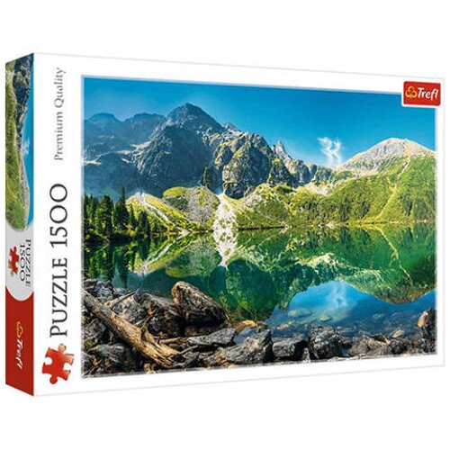 Trefl Morskie Jezero Oko, Tatra, Poljska puzzle, 1500 dijelova Slike