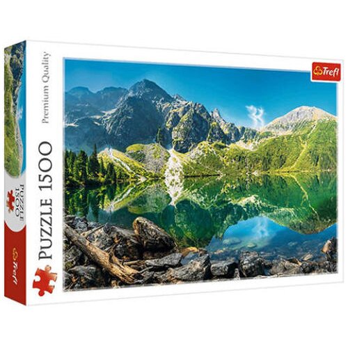 Trefl Sestavljanka Morskie Jezero Oko, Tatra, Poljska, 1500 kosov Cene
