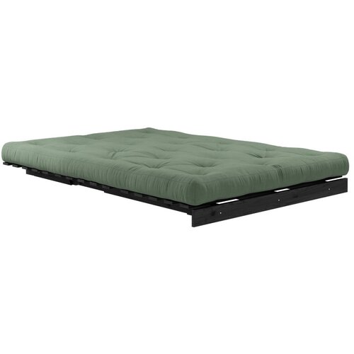 Karup Design Zelena sklopiva sofa 140 cm Roots Black Night &amp;ndash; Slike