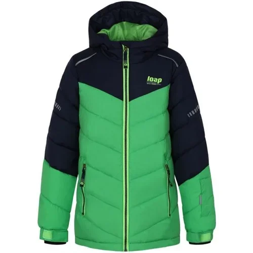 LOAP FUGAS Dječja skijaška jakna, zelena, veličina