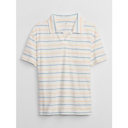 GAP Kids Striped Polo T-shirt - Boys Slike