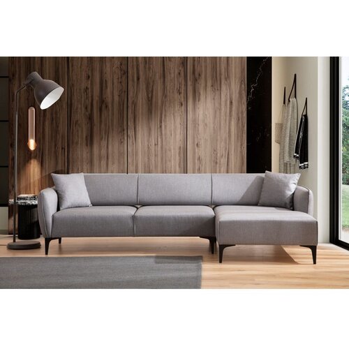  Kutna sofa Belissimo 95x67x270cm Siva Cene