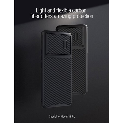 Nillkin Maska za Xiaomi 13 Pro Synthetic Fiber S crna Cene