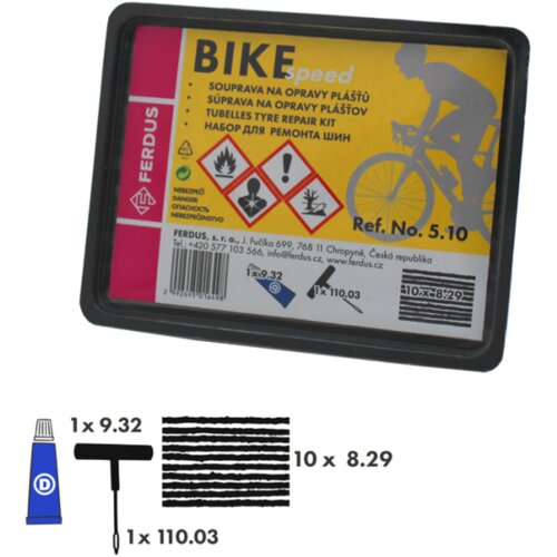  Set alata za popravak tubeless bicikl guma Ferdus Cijene