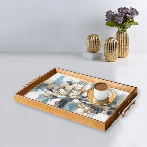 Aberto Design Poslužavnik TPEA9841 50 x 29 x 3.5 cm, Šareni Cene