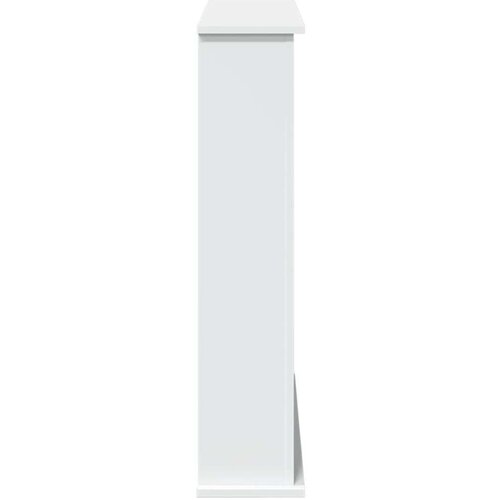 VidaXL Okvir za kamin bijeli 75 x 20 x 87,5 cm od konstruiranog drva Slike