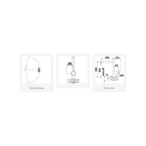 Blanco linus, hd, pvd jeklo 526241 Slike