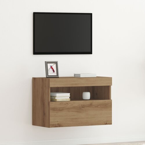vidaXL TV zidna jedinica Artisan Oak konstruirano drvo Srednja Cijene